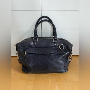 Rebecca Minkoff Navy Leather Large Morning After Bag (MAB)